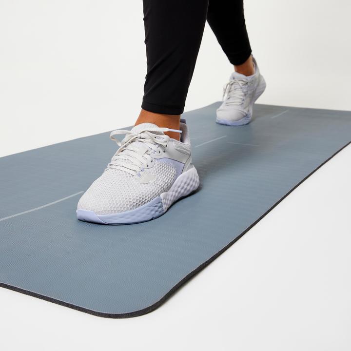 Immagine prodotto Domyos Tappetino per pilates spesso 170 cm × 58 cm × 8 mm - grigio (8 mm)