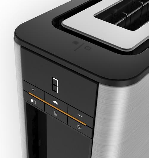 Actual product image Grundig Long slot toaster with bagel f
