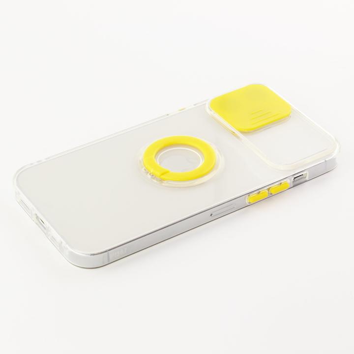 Produktbild PhoneLook Hülle mit Kamera-Slider und Ring (Apple iPhone 14 Pro)