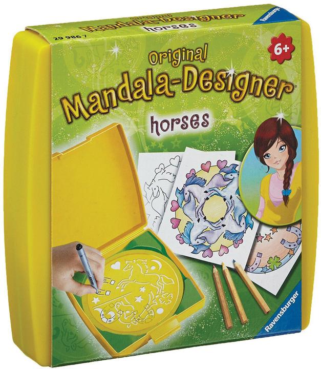 Actual product image Ravensburger Mini Mandala Horses