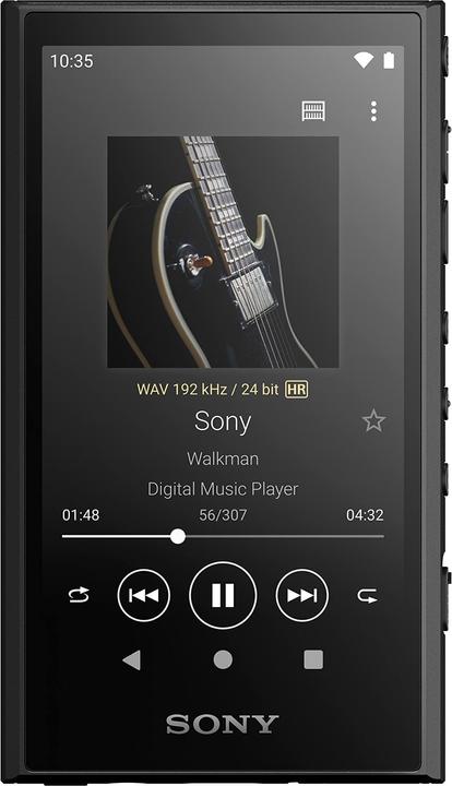 Sony NW-A306 Walkman A-serie draagbare muziekspeler 32 GB, zwart (18 GB)