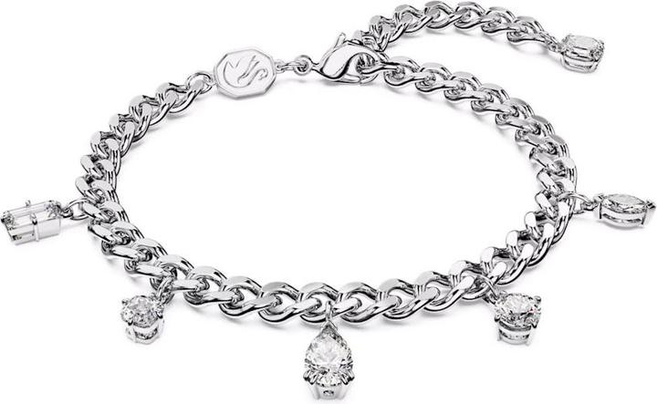 Immagine prodotto Swarovski Bracciale Dextera Vari Tagli Bianco (20 cm, Metallo Swarovski)