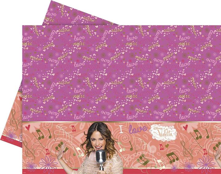 Produktbild Violetta Tischdecke Party Music Passion Kunststoff