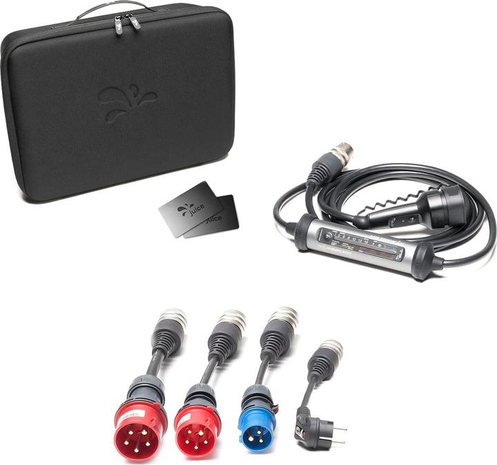 Produktbild Juice Technology Juice Booster 3 air EU Traveller Set (Typ 2, 11 kW, 16 A, CEE 7/7, CEE 32, CEE 16)