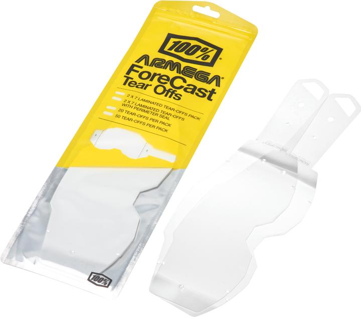 100% Armega Forecast Standard Tear-Offs 20 PK