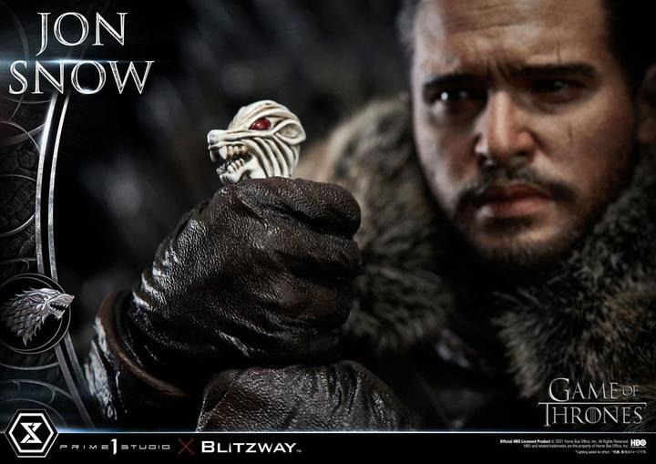 Actual product image Prime 1 Studio Game of Thrones statuette 1/4 Jon Snow 60 cm
