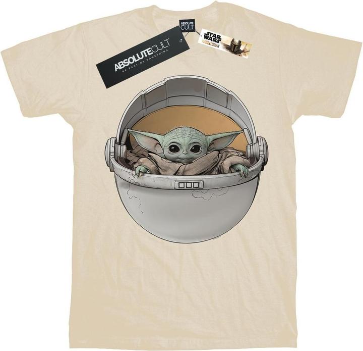 Star Wars The Mandalorian The Child Basket TShirt (XL)