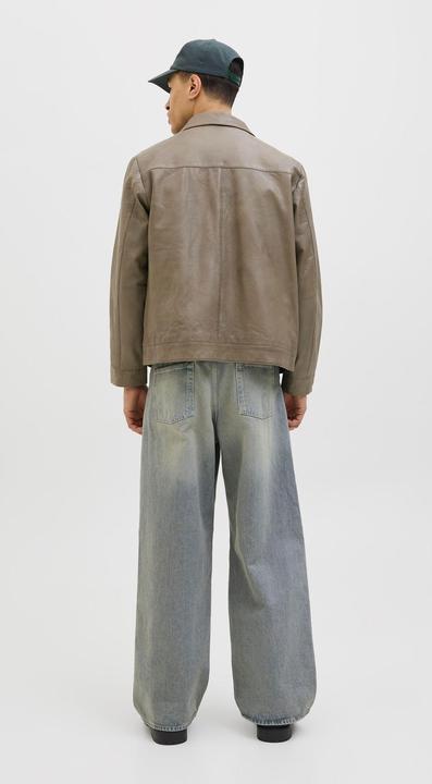 Actual product image Jack & Jones Lederjacke Lederjacke (S)