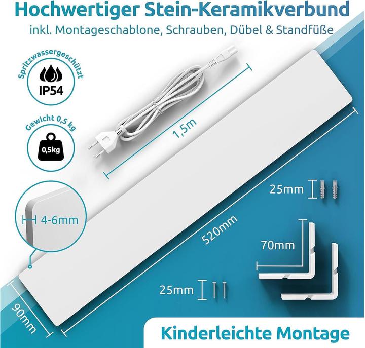 Produktbild Technaxx Heizkörper Schimmel Dry M1 (55 W)