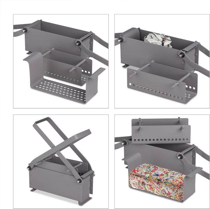 Produktbild Relaxdays Papierbrikettpresse