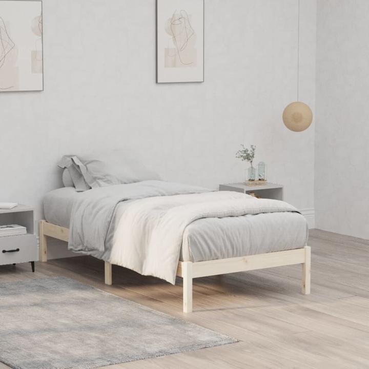 Image du produit VidaXL Bett ohne Matratze Kiefer (90 x 190 cm)