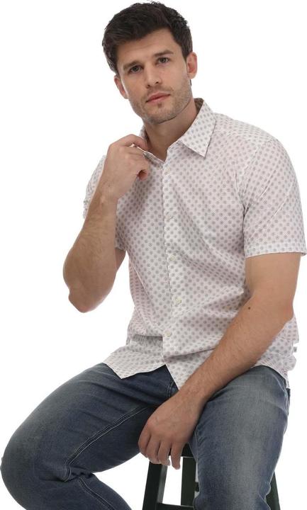 Immagine prodotto Ted Baker Forter Camicia Geometrica Maniche Corte Uomo (L)
