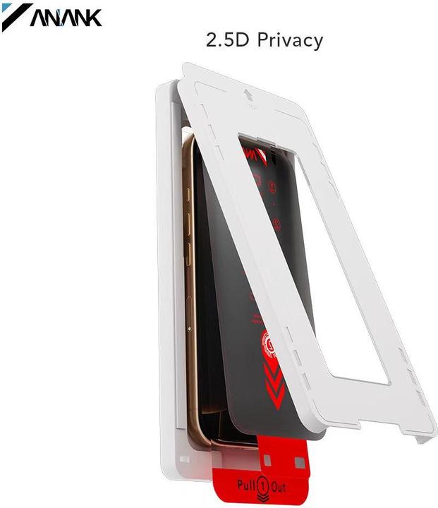 Image du produit Anank - Verre d'intimité 2.5D 26° - protection 180° - aide à l'installation - iPhone 13 Pro Max / 14 Plus (1 pièce(s), Apple iPhone 14 Plus, Apple iPhone 13 Pro Max)