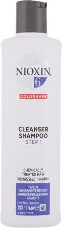 Actual product image Nioxin Cleanser Shampoo System 6 for chem. treated and natural hair (300 ml, Liquid shampoo)
