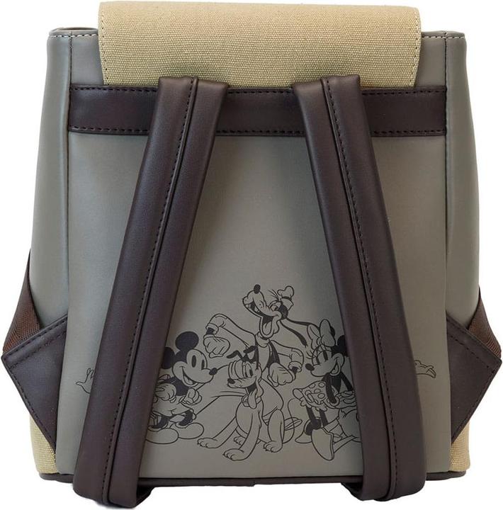 Actual product image Loungefly Disney by Mini-Rucksack Mickey and Friends Canvas