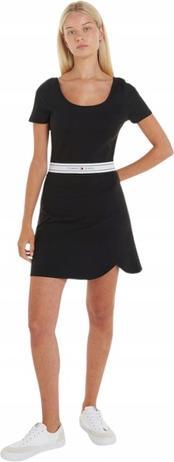 Produktbild Tommy Hilfiger Tjw Damen Logo Tape Fit & Flare Kleid (S)