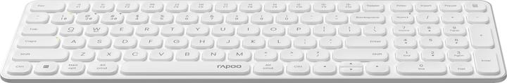 Produktbild Rapoo Kabellose ultraflache Multi-Mode-Tastatur "E9310M", Weiss, QWERTZ DE (DE, Kabellos)
