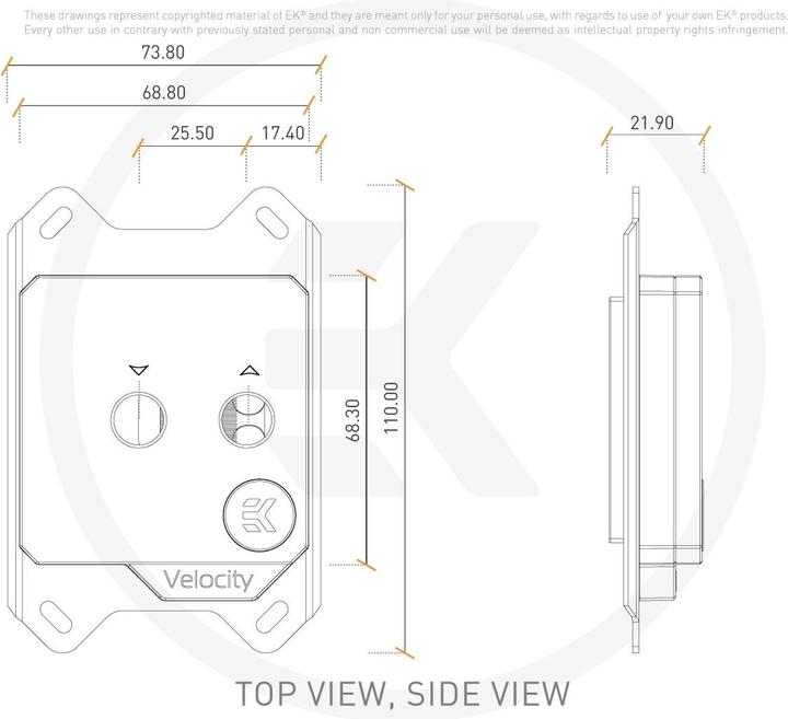 Image du produit EKWB EK Quantum Velocity RGB AMD
