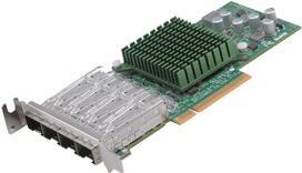 Actual product image Supermicro STANDARD LP 4-PORT 10GBE SFP+ (RJ45, Ethernet)