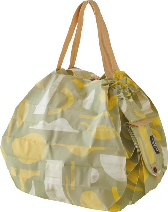 Shupatto Compact Bag "nostalgia" - M - Faltbare Tasche One-Pull (patentiert)