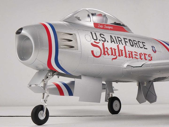 Image du produit FMS F-86 Skyblazer Jet EDF 80 PNP bleu - 122 cm (Avion à réaction)