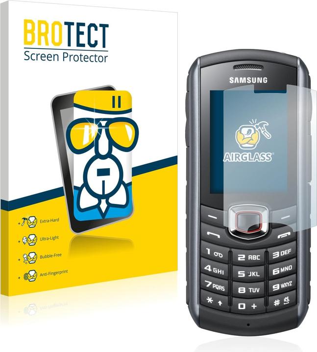 Actual product image BROTECT AirGlass Glass (1 Piece, Samsung GT-B2710)