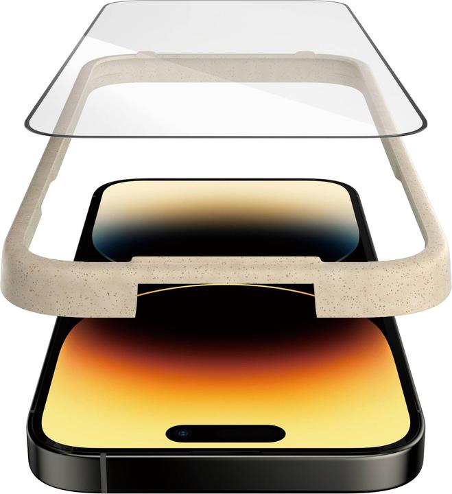 Actual product image PanzerGlass Ultra-Wide Fit (1 Piece, Apple iPhone 14 Pro)