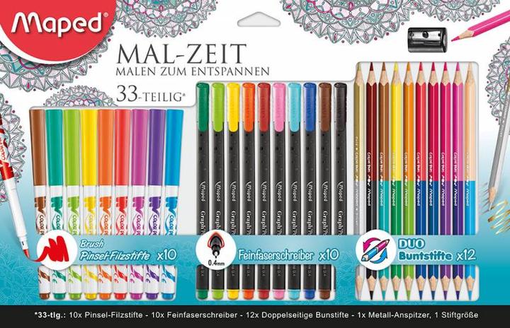 Produktbild Magni Malset Mal-Zeit für Erwachsene, 33tlg. (Mehrfarbig, 33 x)