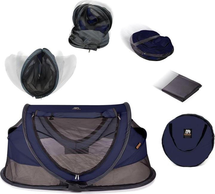 Actual product image Deryan Travel Cot and Play Tent Peuter Luxe