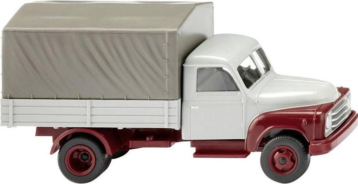 Actual product image Wiking Flatbed truck (Hanomag L 28) - window grey