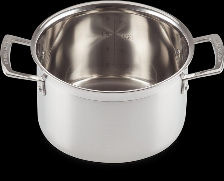Produktbild Le Creuset 3-Ply (18 cm, Kochtopf, Aluminium, Edelstahl)