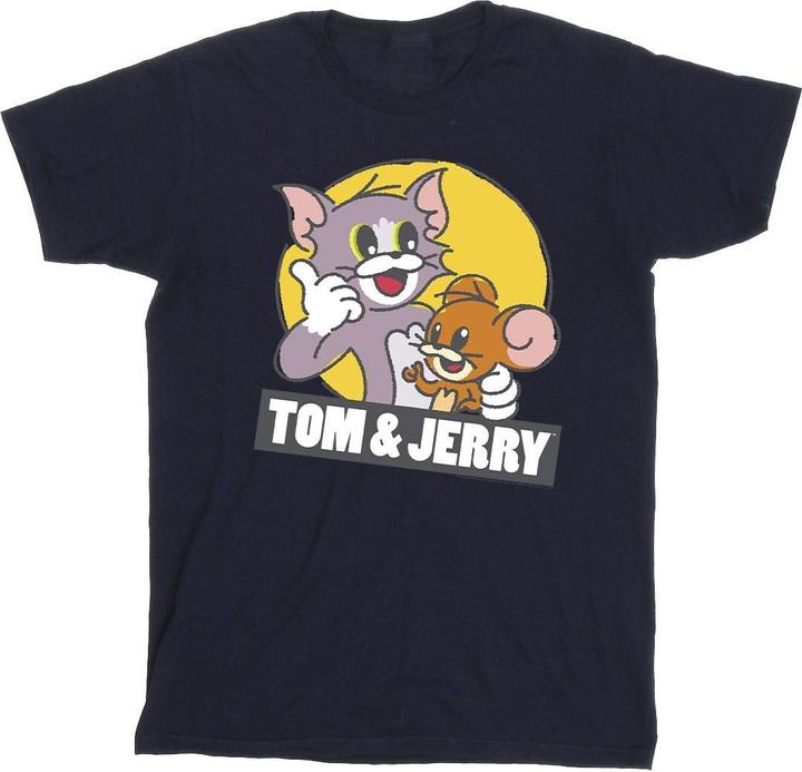 Tom & Jerry Sketch Logo TShirt Mädchen