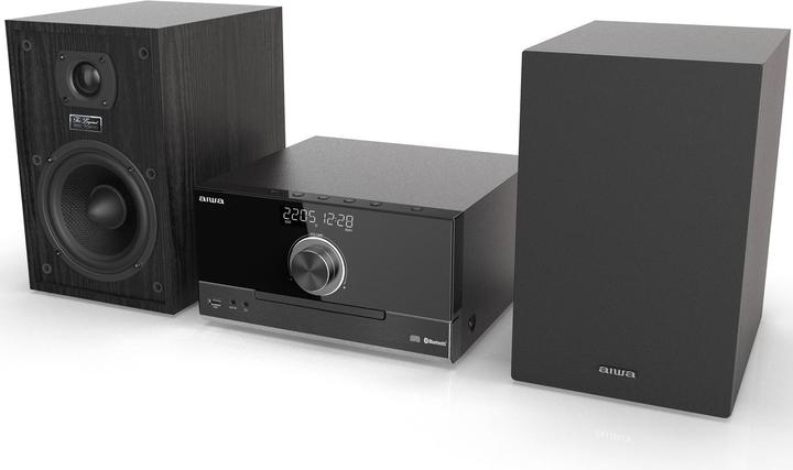 Image du produit Aiwa MSBTU-600 microjärjestelmä, musta (Bluetooth, 1x 50 W)