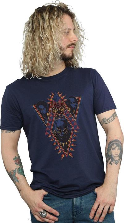 Produktbild Black Panther Tribal Heads TShirt (M)