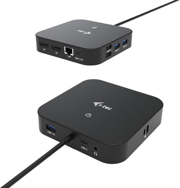 Produktbild i-tec Dual Display - Ohne Netzteil (USB-C, 4 Ports)