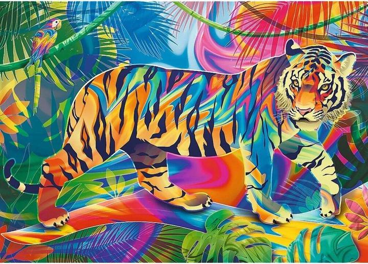 Actual product image Trefl Puzzle 500 Color Splash: Tiger Encounter (500 pieces)