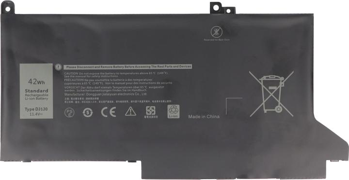 Immagine prodotto AccuCell Akku passend für Dell Latitude 12 7480, 12 7000, 12 7280, PGFX4, 451-BBZL, 11,4V, 3650mAh (3650 mAh)