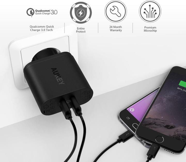 Image du produit Aukey PA-T13 Quick Charge 3.0 33W (34.50 W)