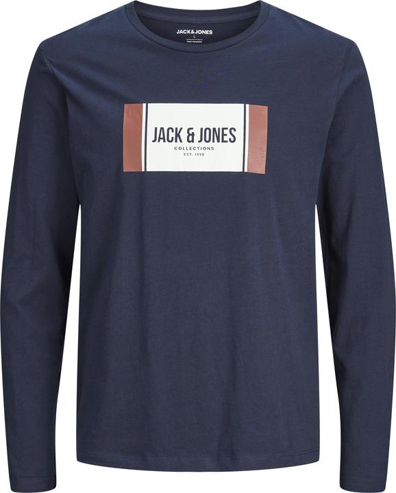 Actual product image Jack & Jones Logo Langarm-T-Shirt Langarm-T-Shirt (M)