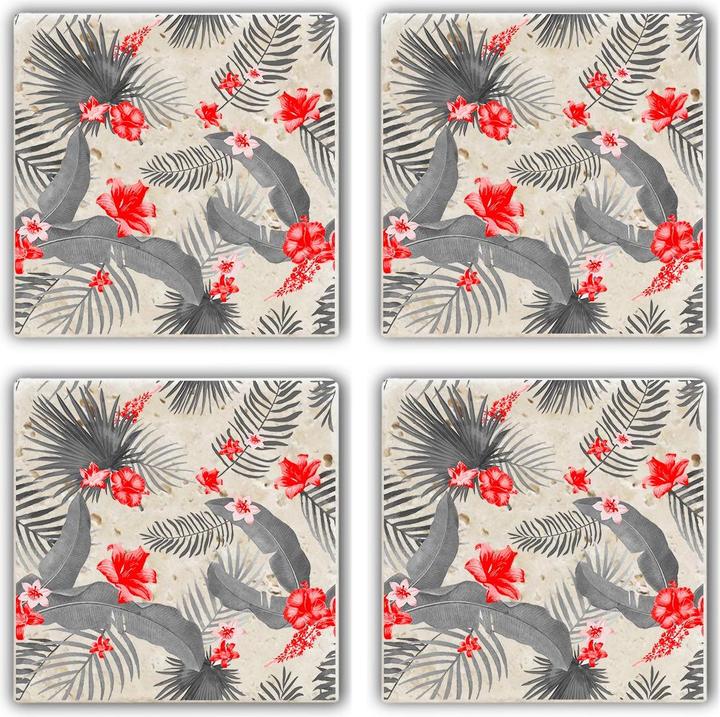 Actual product image Hermia Ty (4 x, Glass coaster)