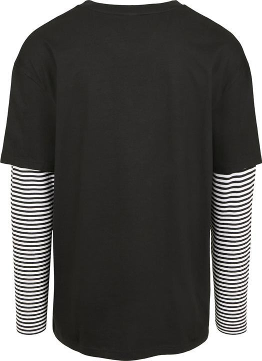 Produktbild Urban Classics Oversized Double Layer Striped LS Tee (XL)