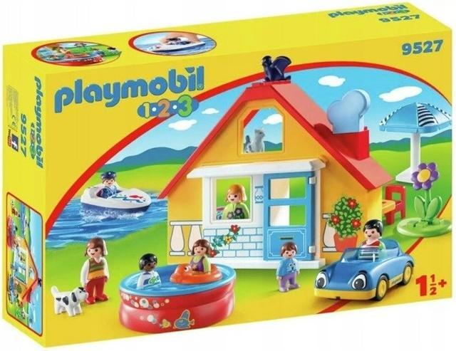 Produktbild Playmobil Ferienhaus (9527, Playmobil 1.2.3)