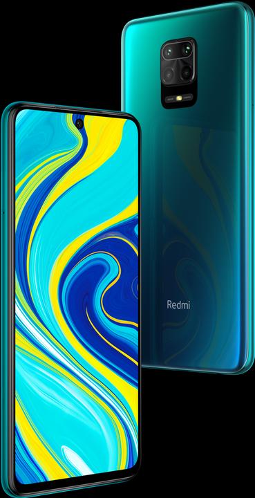 Produktbild Xiaomi Redmi Note 9S (128 GB, Aurora Blue, 6.67", Dual SIM + SD, 48 Mpx, 4G)