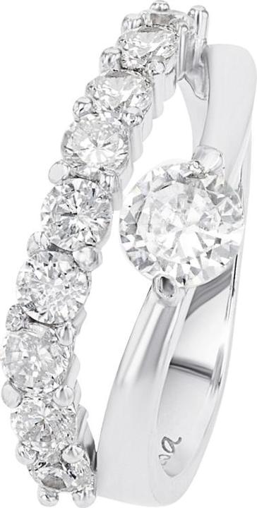Immagine prodotto Amor Ringe für Damen, 925 Sterling Silber, Zirkonia synth. (56, 925 Argento)