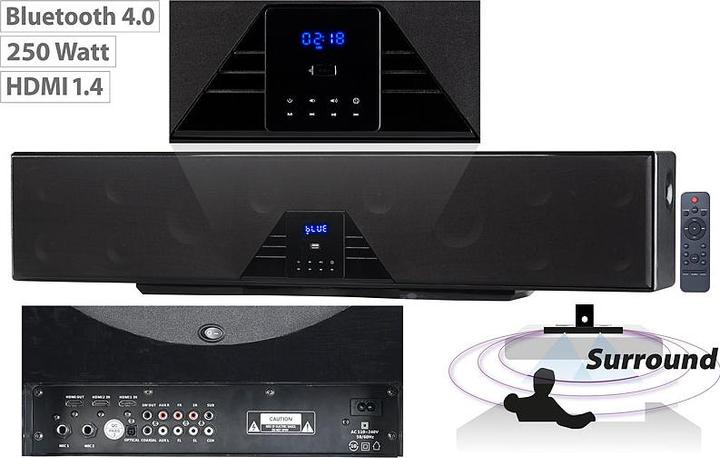 Immagine prodotto Auvisio Soundbar 3D a 6 canali (125 W, 5.1 canali)