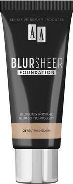 Actual product image Oceanic Aa Blur Sheer Foundation 02 Neutral Medium 30ml (02 Neutral Medium)