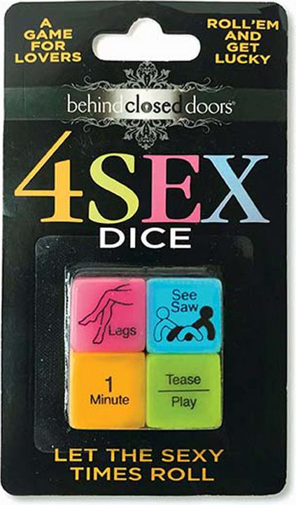 Produktbild Little Genie Productions 4 Sex Dice (Sonstiges)