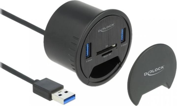Immagine prodotto Delock Hub 2 x USB 3.2 Gen 1 (USB-A, 2 Porti)