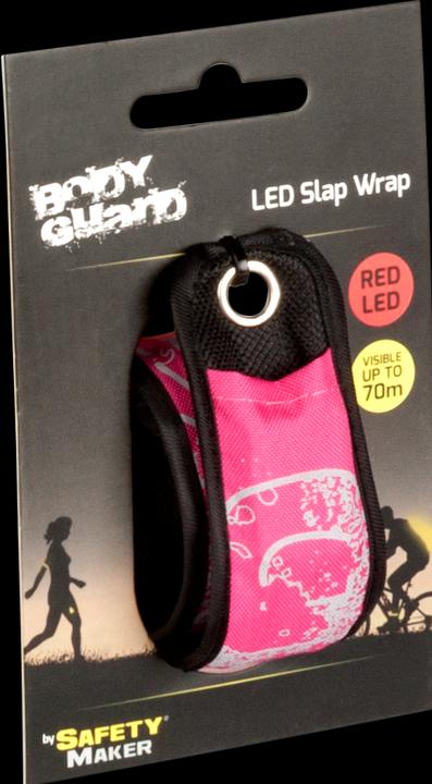Produktbild SafetyMaker LED Klackband pink