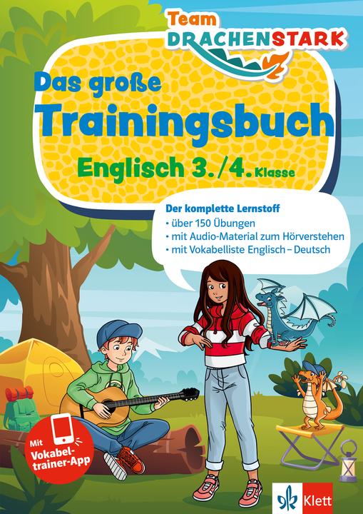 Team Drachenstark: Das grosse Trainingsbuch Englisch 3./4. Klasse (German, 2025)
